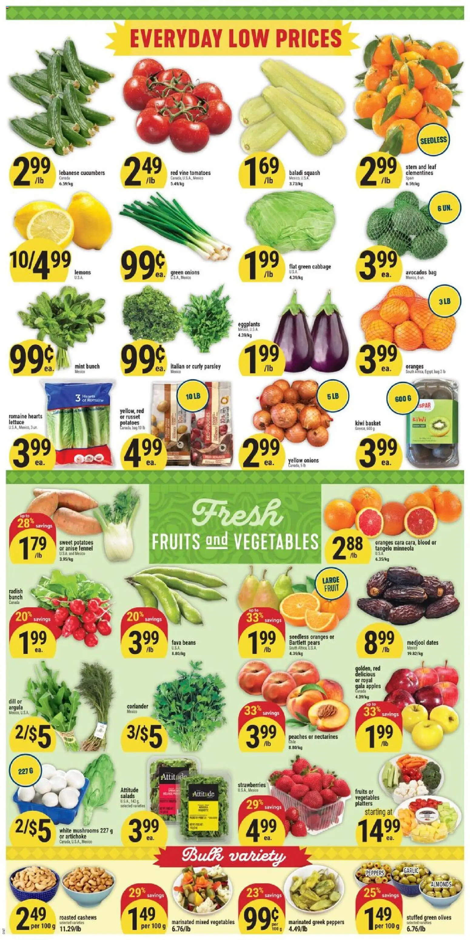 Adonis flyer valid from 05.03.2026 | Page: 2 | Products: Strawberries, Kiwi, Bag, Oranges