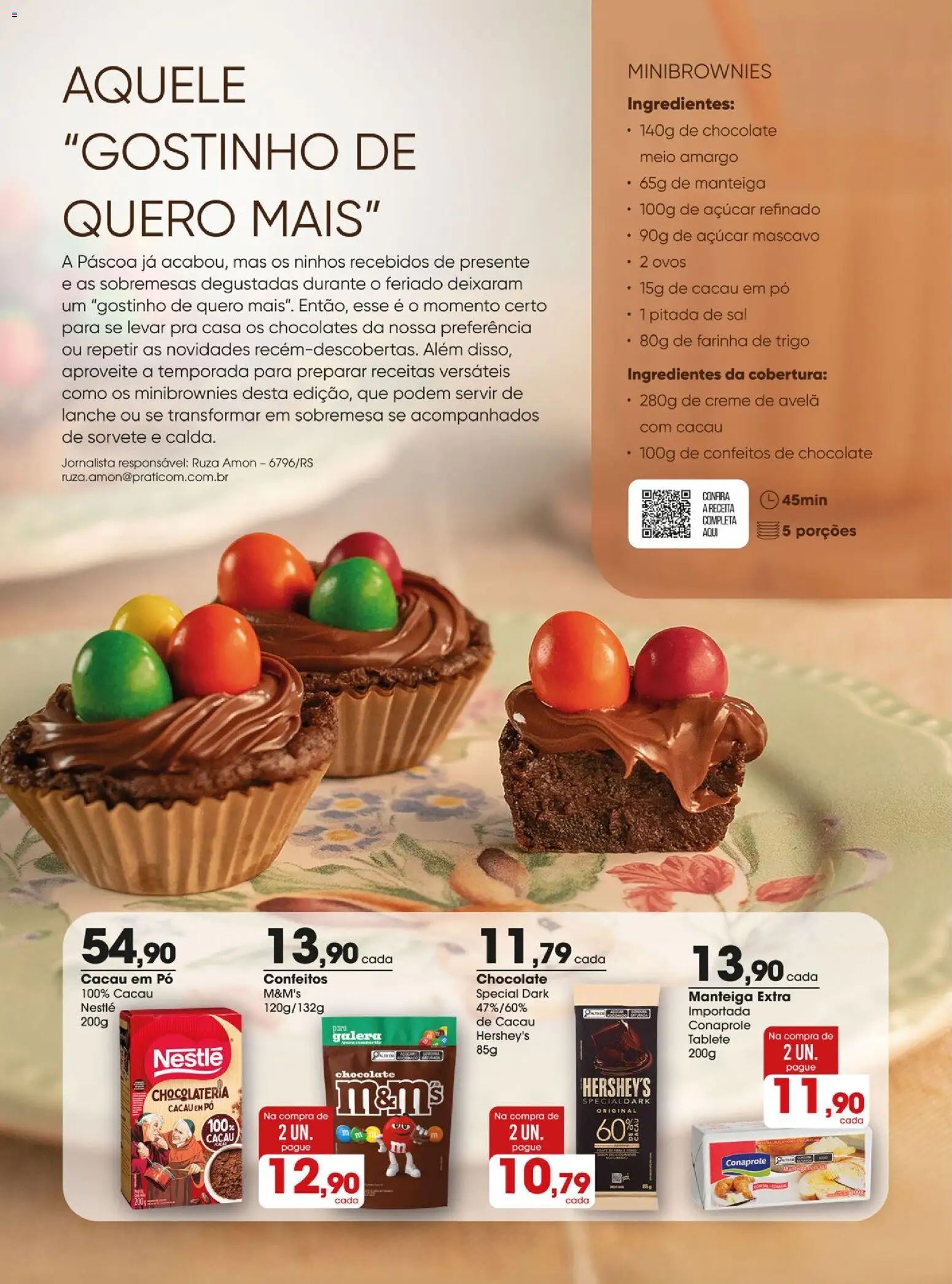 Zaffari Folheto - válido de 07.04.2026 | Página: 2 | Produtos: Ovos, Chocolate, Açúcar, Açúcar mascavo