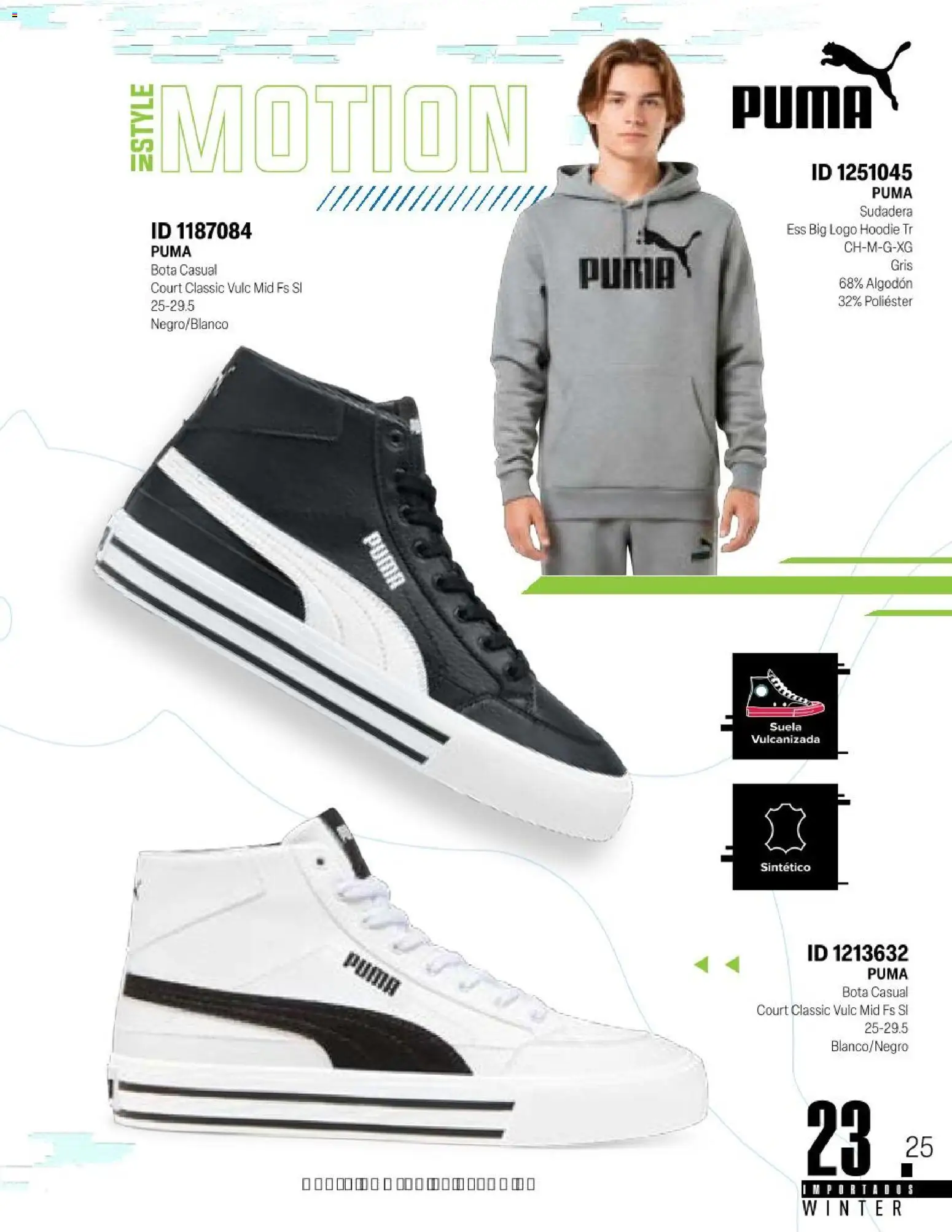 Nuevas ofertas de Price Shoes válidas en toda la República Mexicana desde el 11.11.2025. ¡Encuentra las mejores ofertas en Price Shoes catálogo Importados Winter 2025  ! | Página: 23 | Productos: Algodón, Sudadera