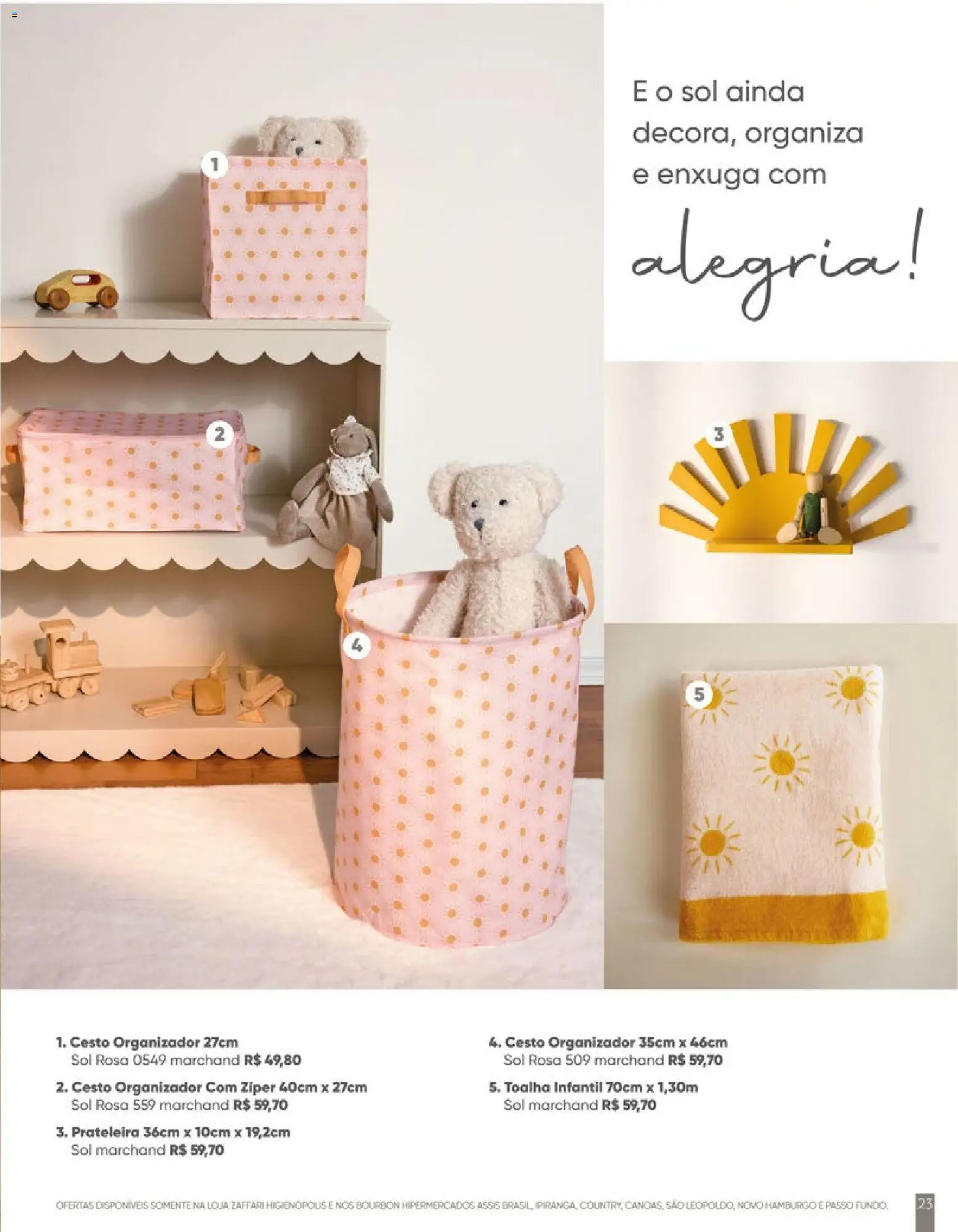 Zaffari Folheto - válido de 27.11.2025 | Página: 23 | Produtos: Organizador, Prateleira, Bourbon