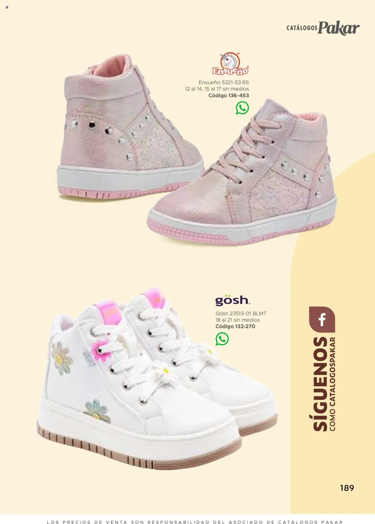 Nuevas ofertas de SC Pakar válidas en toda la República Mexicana desde el 24.07.2025. ¡Encuentra las mejores ofertas en SC Pakar - Catálogo Nina otoño / invierno! | Página: 189