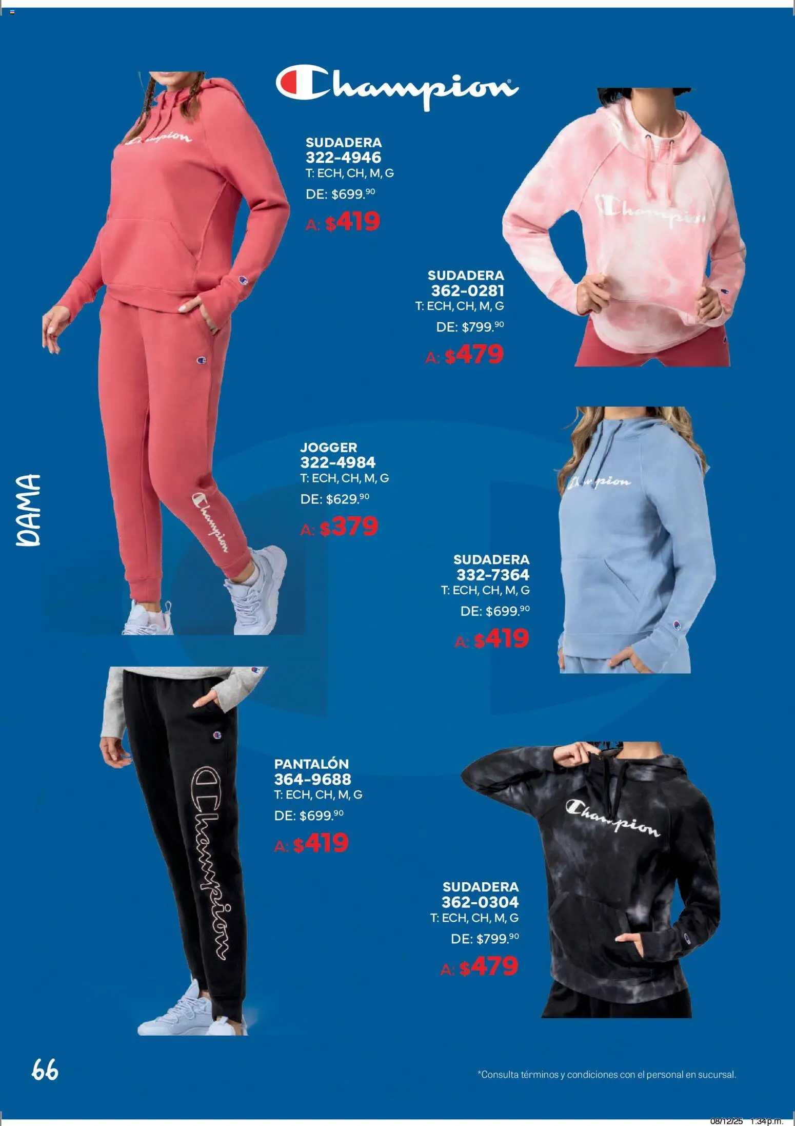 Nuevas ofertas de Andrea válidas en toda la República Mexicana desde el 21.12.2025. ¡Encuentra las mejores ofertas en Andrea catálogo Cumple tus Propósitos! | Página: 66 | Productos: Sudadera