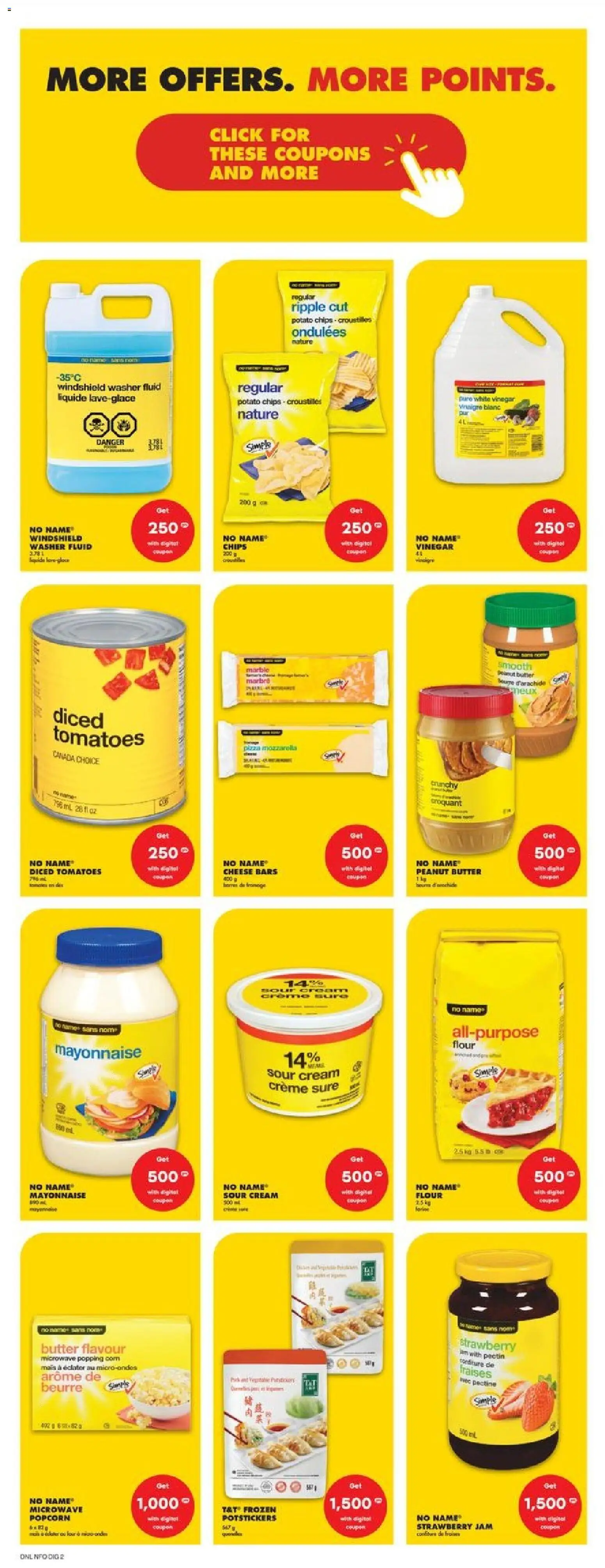 No Frills flyer valid from 22.01.2026 | Page: 7 | Products: Chips, Cream, Butter, Cheese