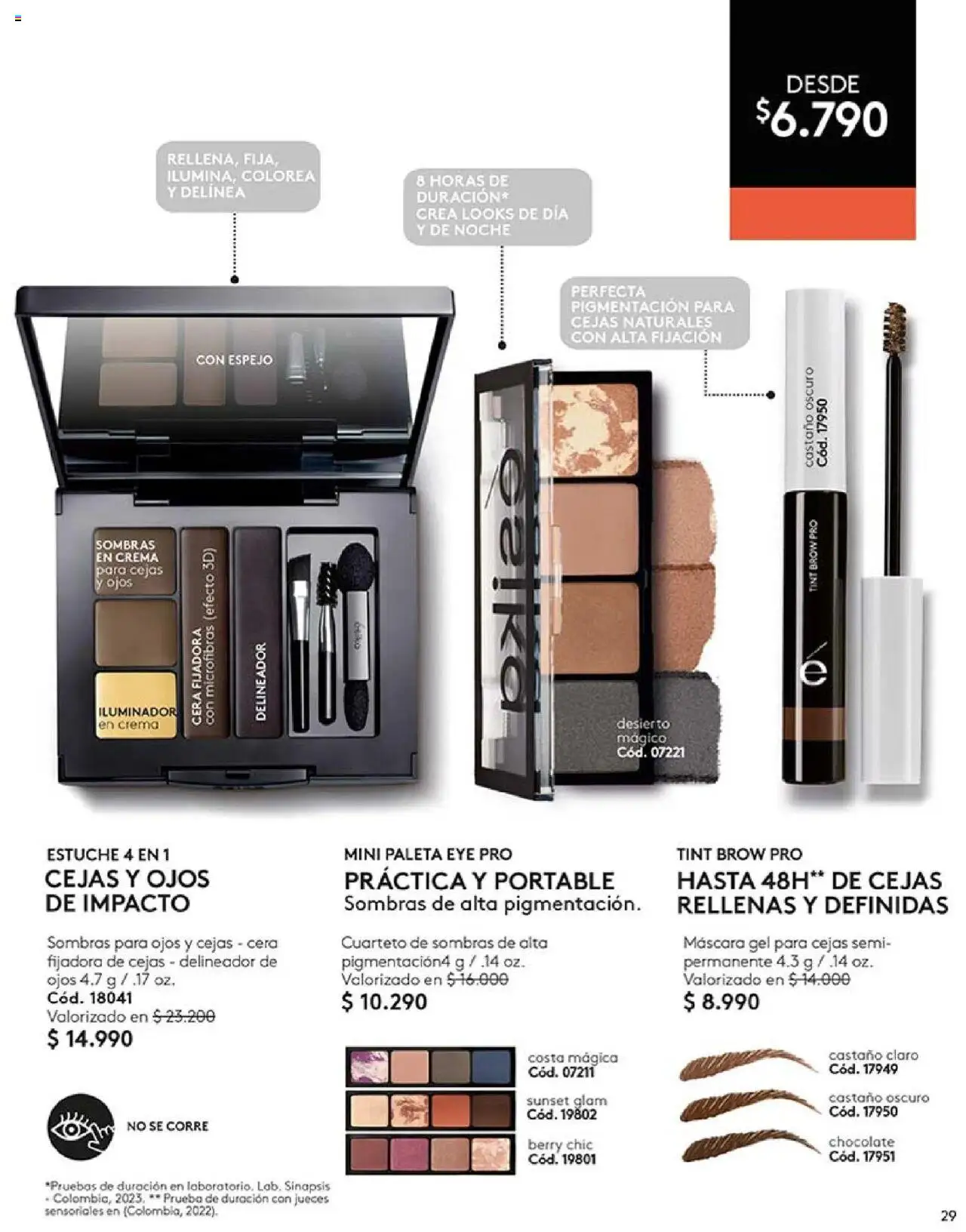 Catálogo Ésika Campaña 15 │ válido desde el 15.09.2025 | Página: 29 | Productos: Cera, Estuche, Máscara, Delineador