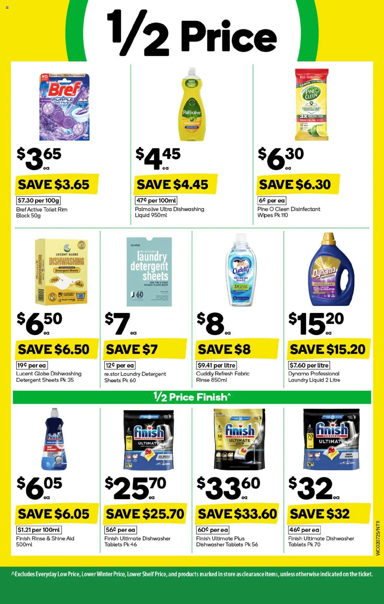 Woolworths catalogue - valid from 02.07.2025 | Page: 11 | Products: Shelf, Dishwasher tablets, Laundry, Dishwasher