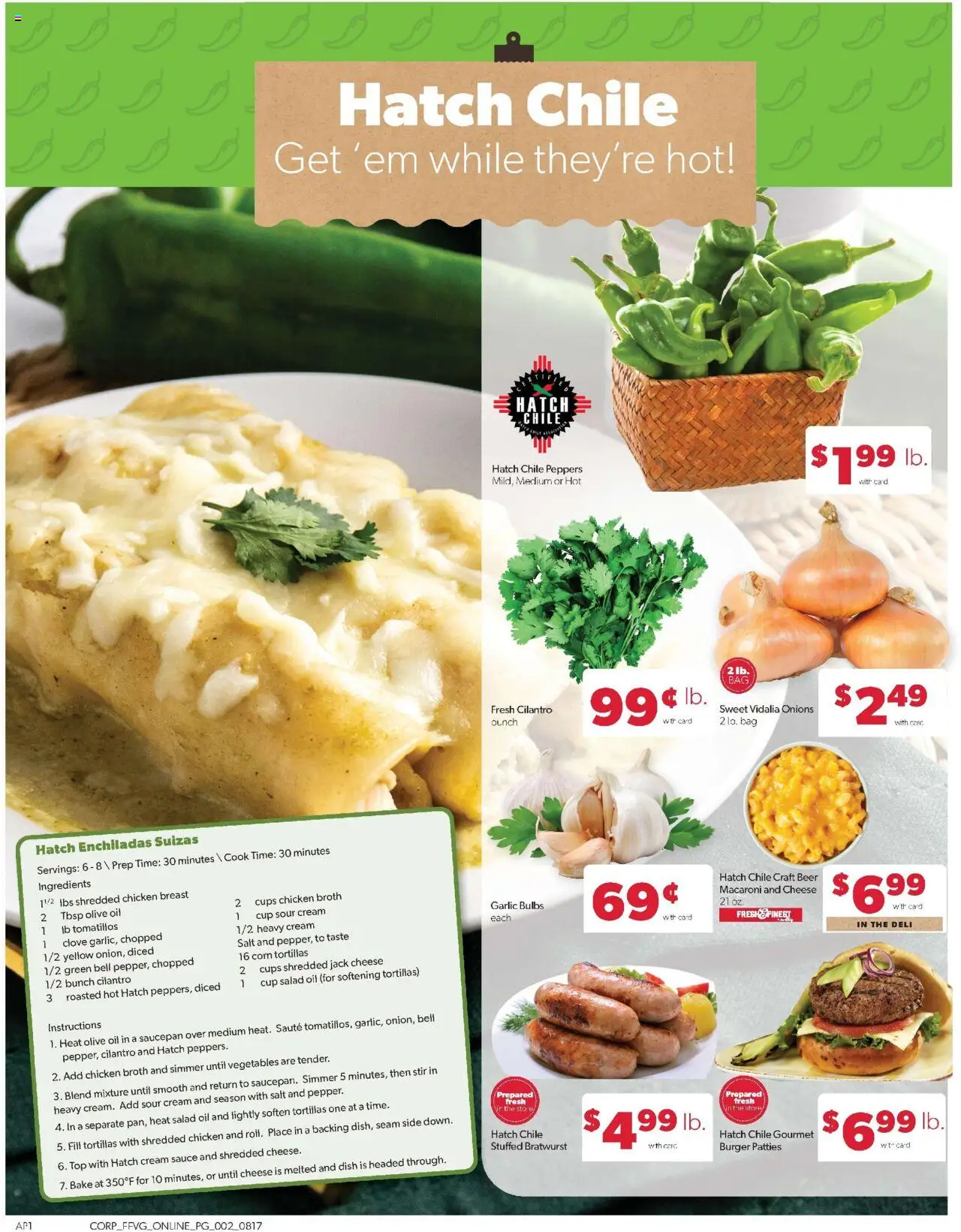 Family Fare Weekly Ad - valid from 17.08.2025 | Page: 9 | Products: Oil, Beer, Vegetables, Garlic