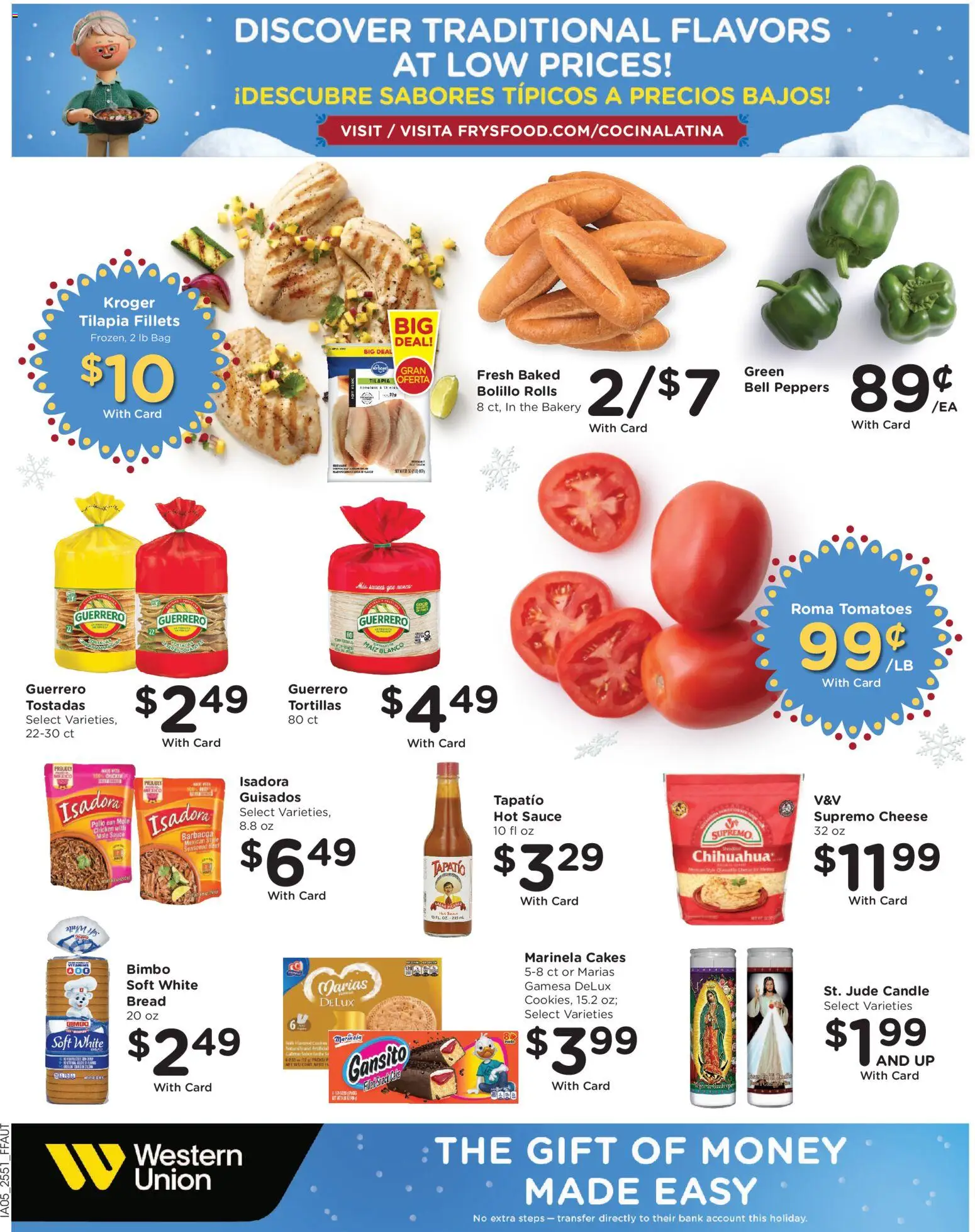 Fry's Food Weekly Ad - valid from 21.01.2026 | Page: 12 | Products: Bakery, Cheese, Tomatoes, Sauce
