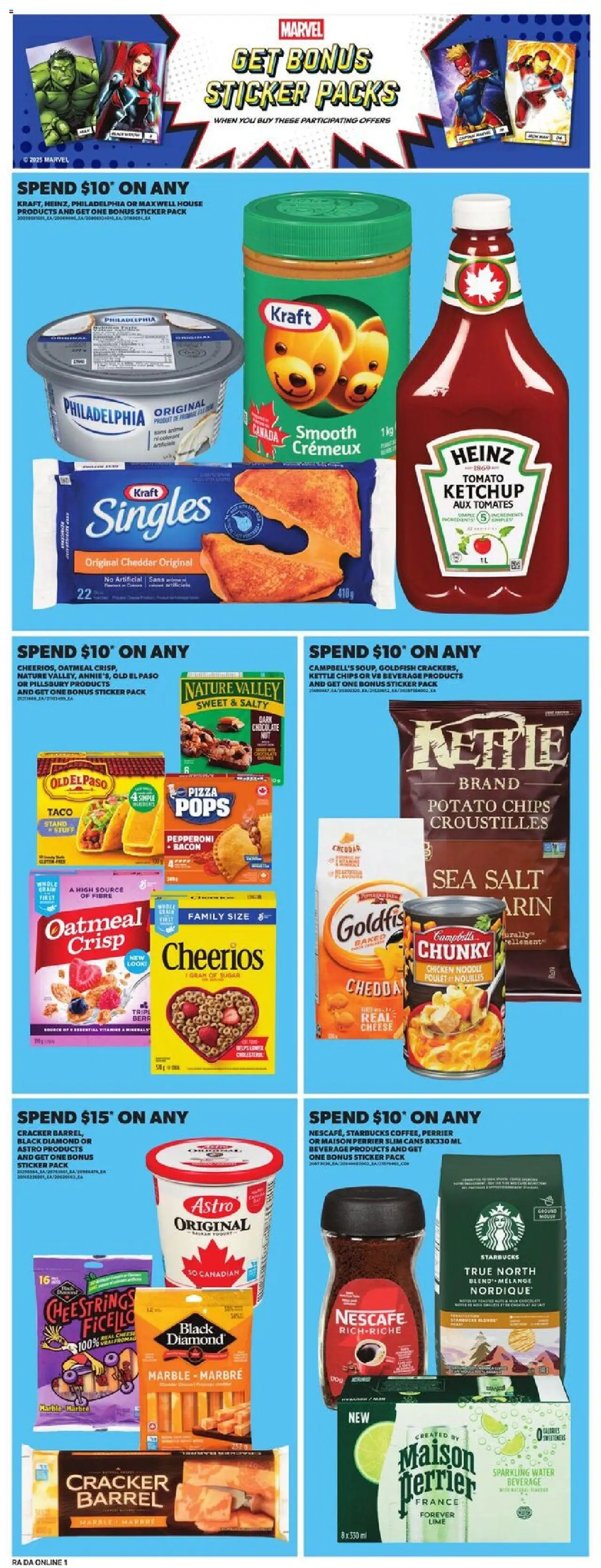 Atlantic Superstore flyer valid from 18.09.2025 | Page: 9 | Products: Kettle, Cheese, Chocolate, Pizza