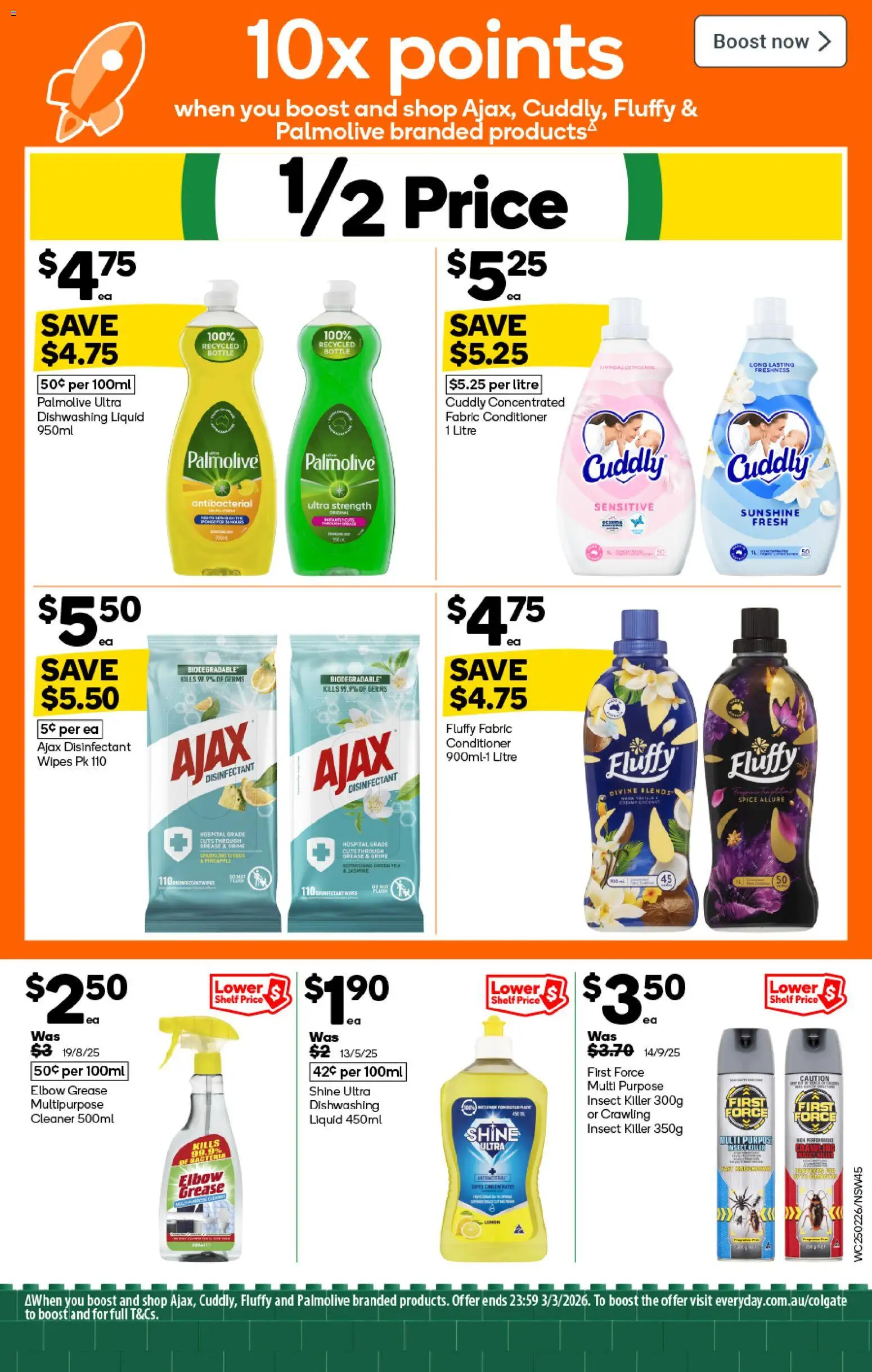 Woolworths catalogue - valid from 25.02.2026 | Page: 43 | Products: Shelf, Cleaner, Pineapple, Multipurpose
