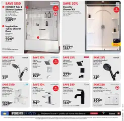 Preview of Home Hardware weekly flyer / circulaire from shop Home Hardware valid from 23.10.2025 | Page: 21 | Products: Cabinet, Bath, Shower