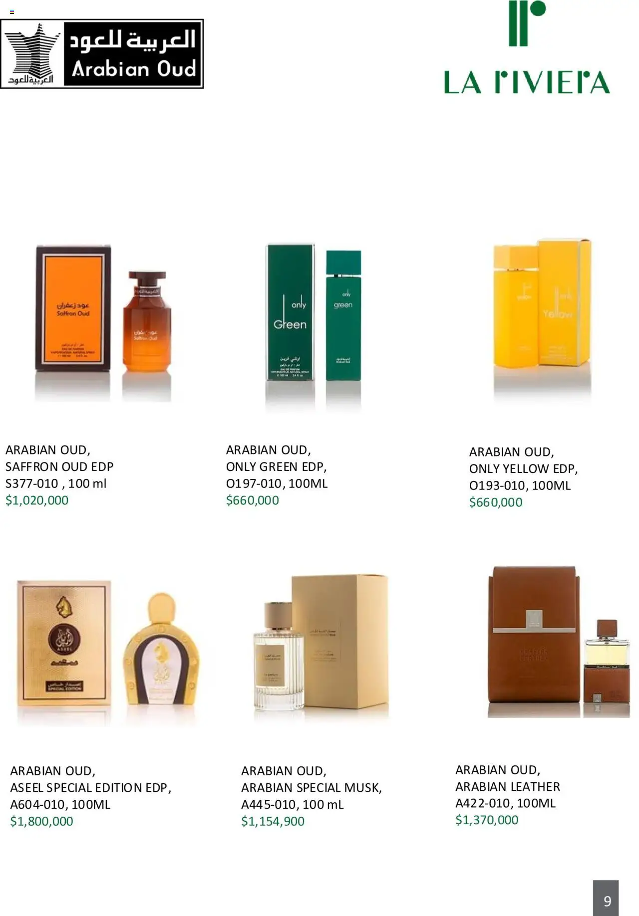 La riviera revista - valida desde el 01.10.2025 | Página: 9