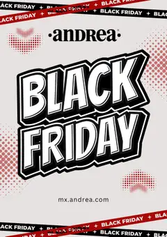 Vista previa de Andrea Black Friday, nuevo folleto de la tienda, válido en México a partir del 19.11.2025