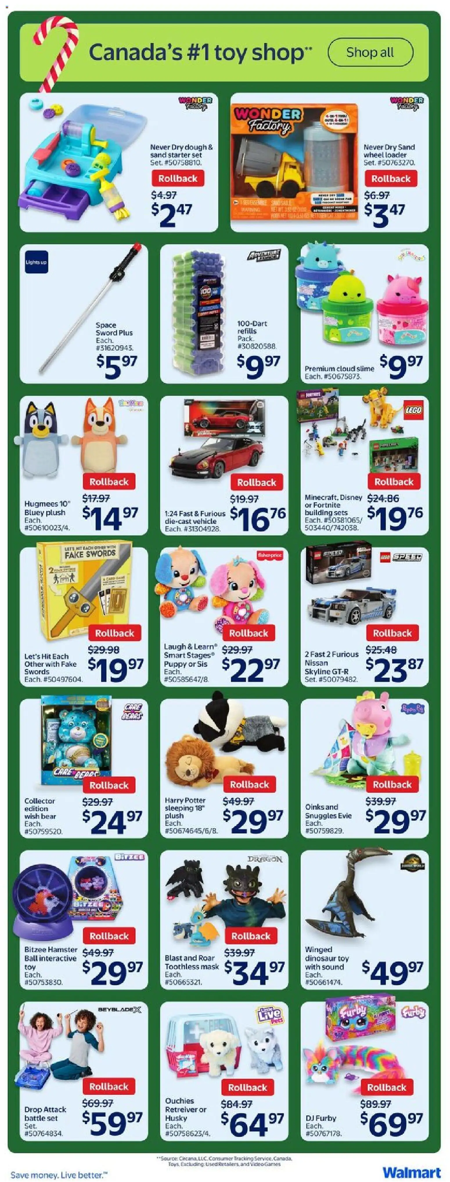 Walmart flyer valid from 18.12.2025 | Page: 11 | Products: Video, Mask