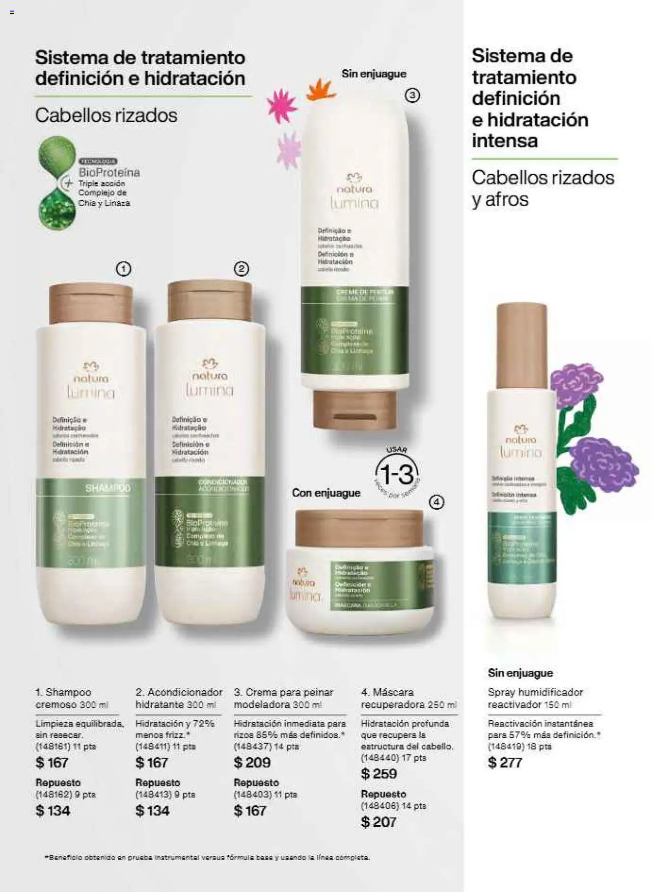 Nuevas ofertas de Natura válidas en toda la República Mexicana desde el 17.09.2025. ¡Encuentra las mejores ofertas en Natura - Campaña 15 2025! | Página: 152 | Productos: Crema, Máscara, Humidificador, Acondicionador