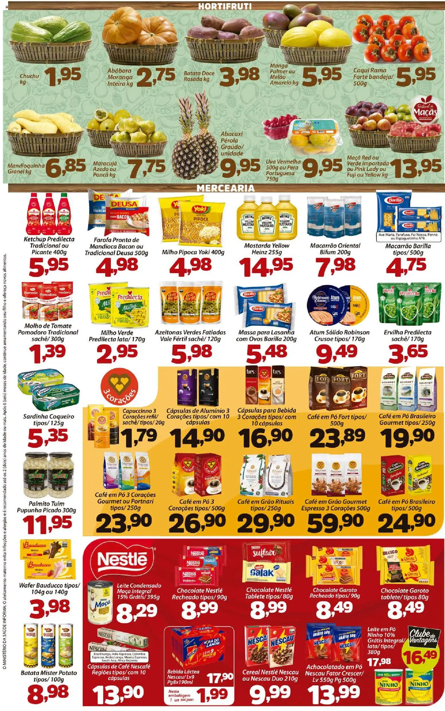 Confiança Folheto - válido de 10.04.2026 | Página: 2 | Produtos: Pupunha, Café, Abacaxi, Bebida