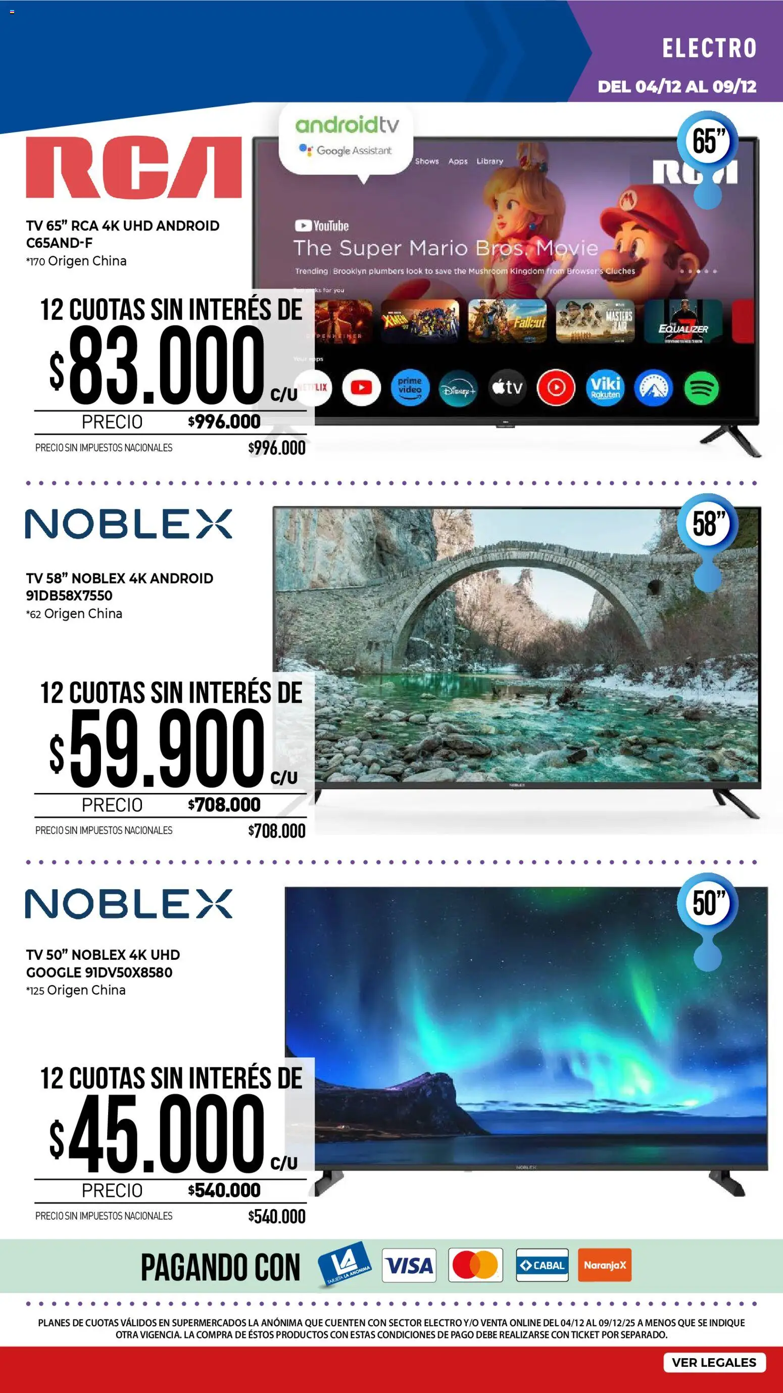 La Anonima - catalogos │ válido desde el 04.12.2025 | Página: 41 | Productos: Video