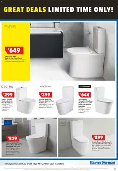 Preview of Harvey Norman - Bathroom Clearance - valid from 25.12.2025 | Page: 7