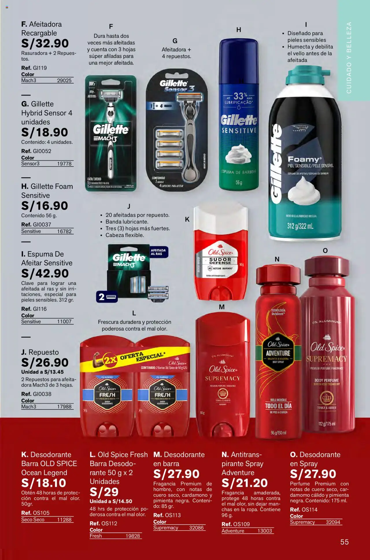 Catálogo Leonisa válido desde 01.10.2025 | Página: 55 | Productos: Desodorante, Perfume, Fragancia