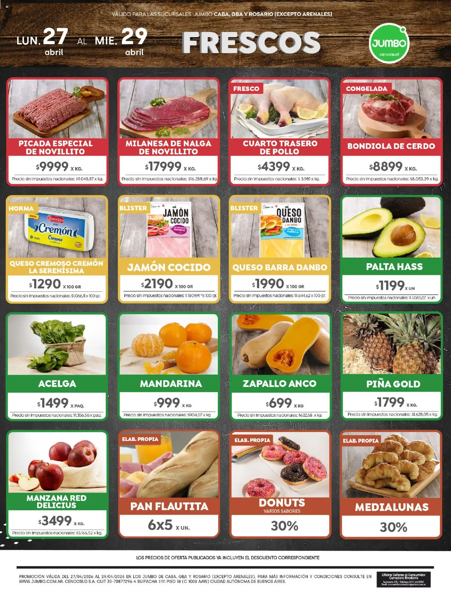 Jumbo ofertas │ válido desde el 27.04.2026 | Página: 1