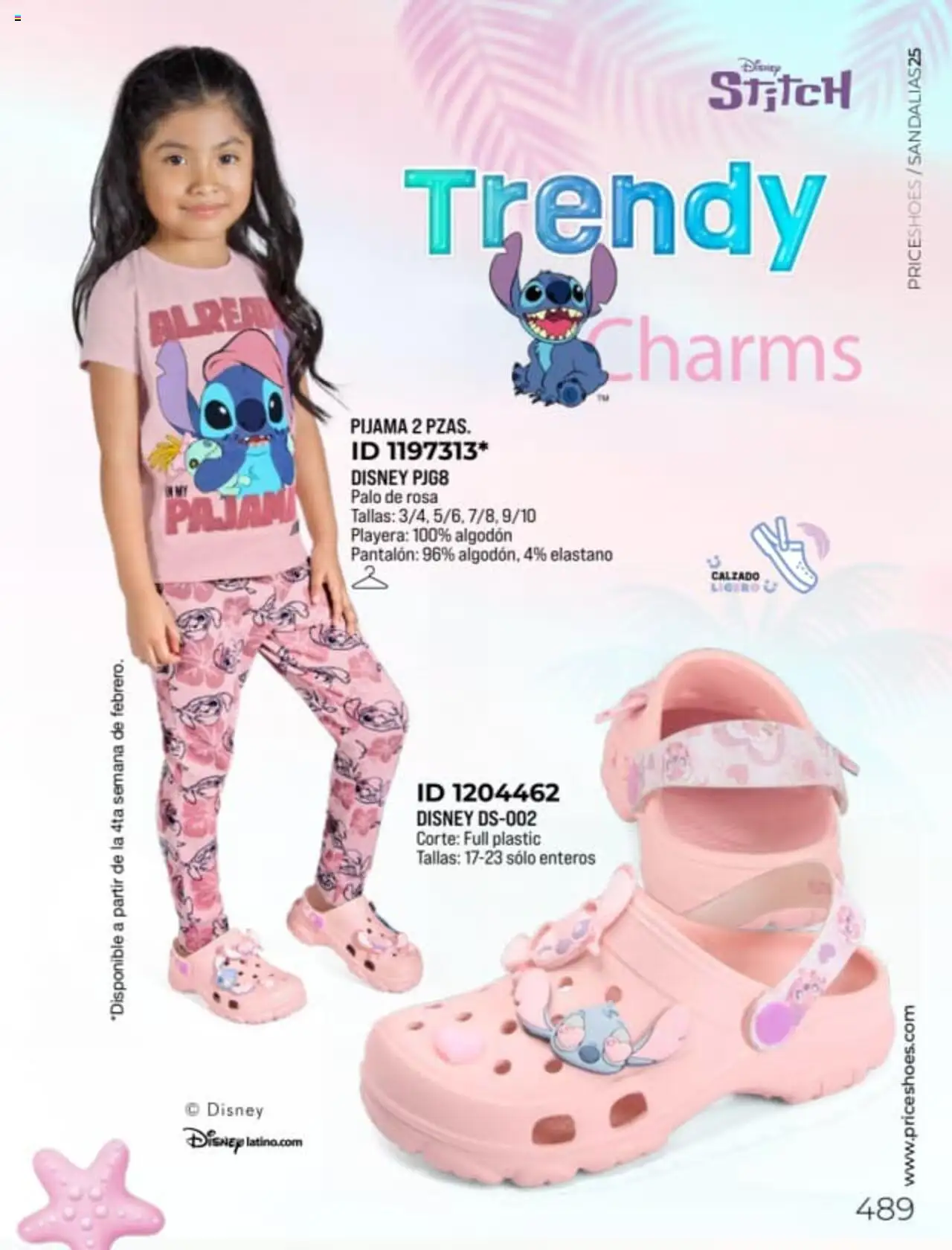 Nuevas ofertas de Price Shoes válidas en toda la República Mexicana desde el 27.01.2025. ¡Encuentra las mejores ofertas en Price Shoes catálogo Sandalias! | Página: 489 | Productos: Pijama, Algodón, Playera