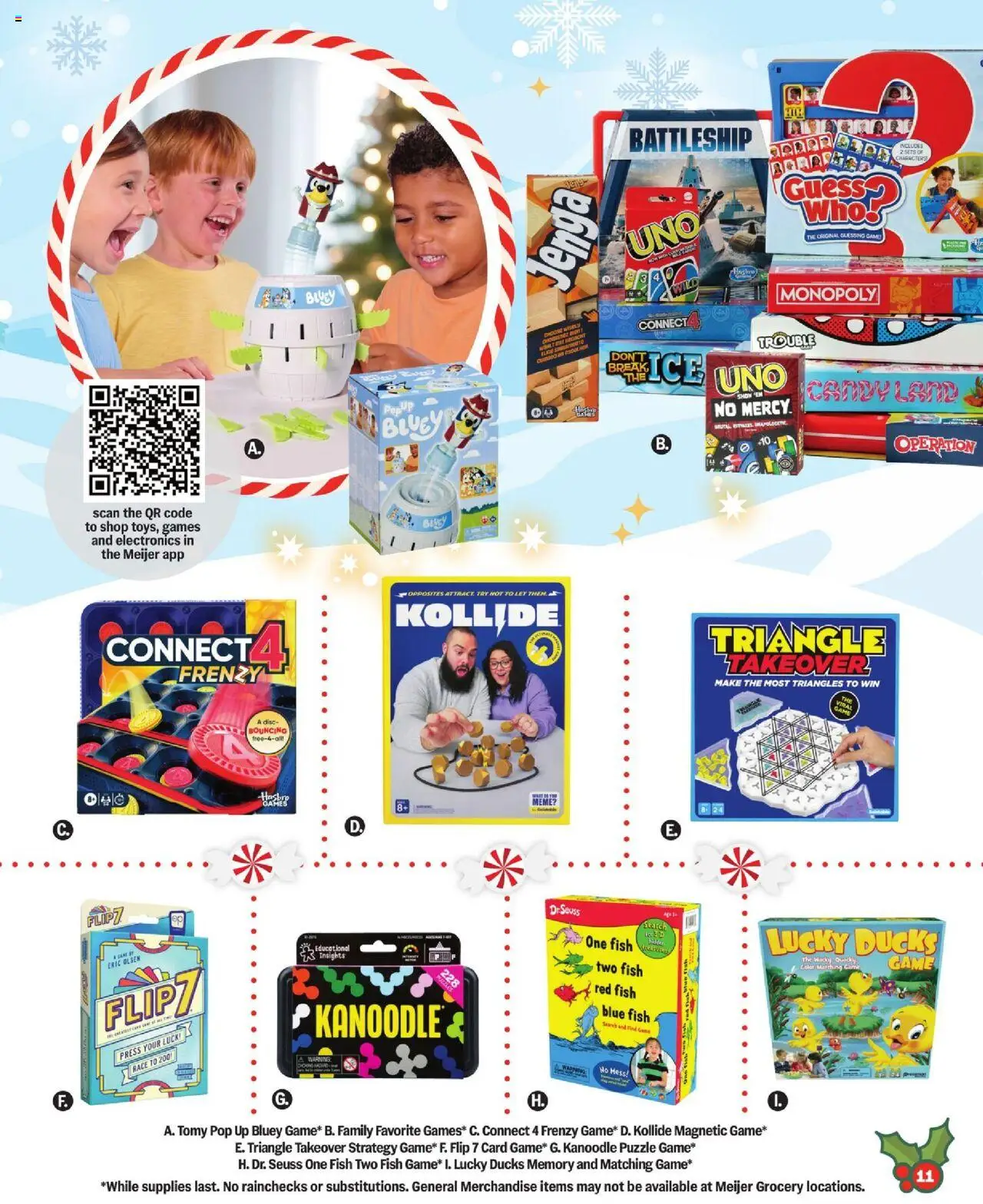 Meijer Pullout Toy - MI - valid from 08.10.2025 | Page: 11 | Products: Press, Fish, Game
