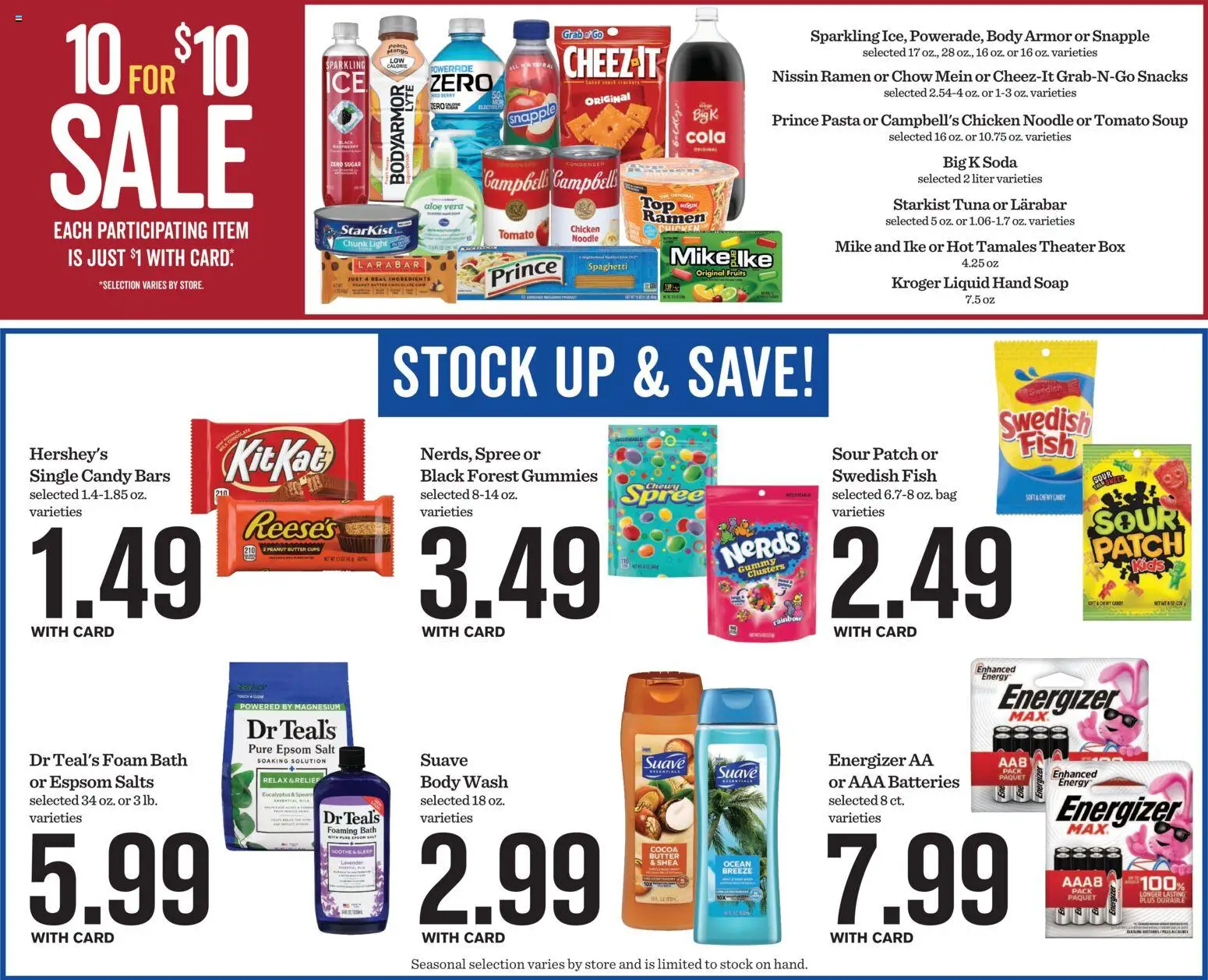 Mariano's Weekly Ad - valid from 07.01.2026 | Page: 11 | Products: Butter, Soap, Body Wash, Salt