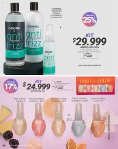 Carmel revista - valida desde el 28.07.2025 | Página: 208 | Productos: Shampoo, Limón, Acondicionador, Mora
