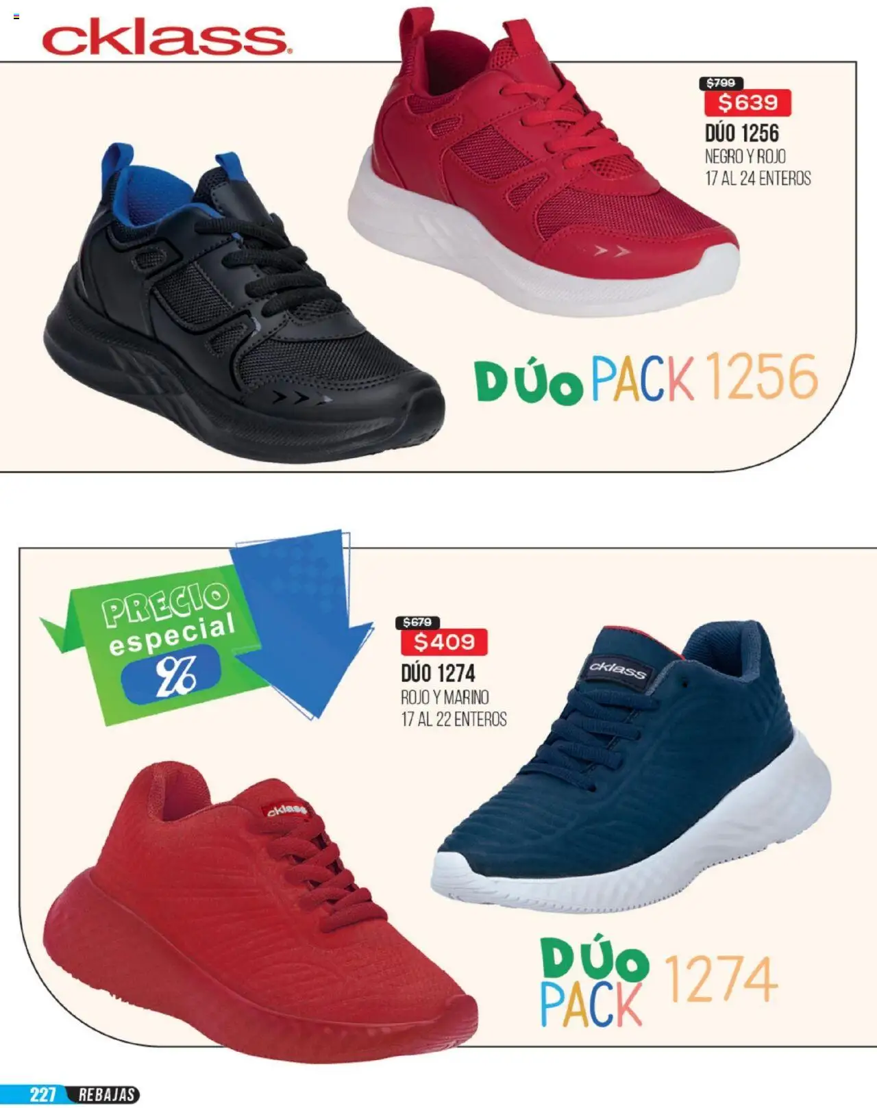 Nuevas ofertas de Cklass válidas en toda la República Mexicana desde el 23.06.2025. ¡Encuentra las mejores ofertas en Cklass catálogo Rebajas Sobre Calzado! | Página: 228