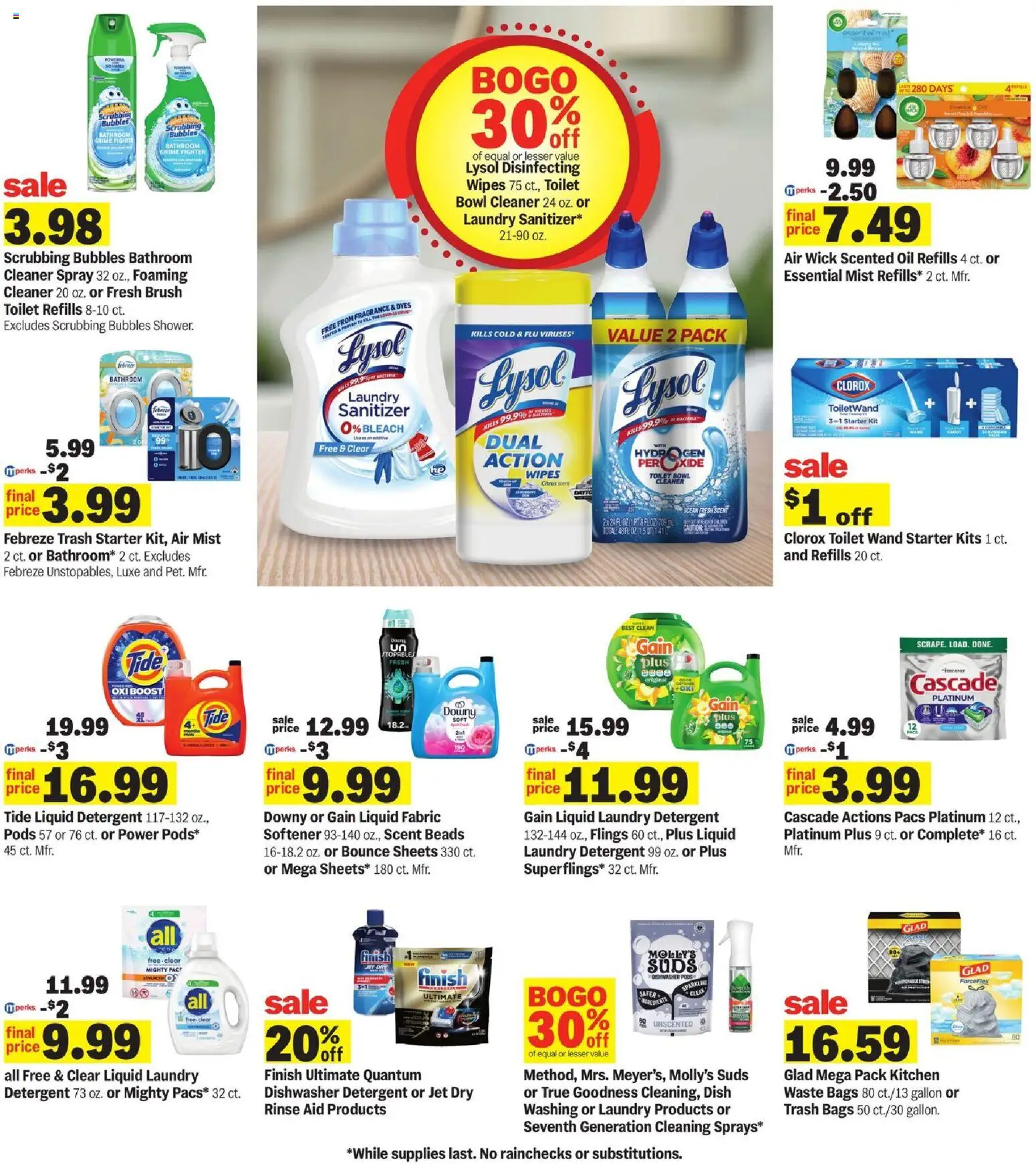 Meijer Weekly Ad - valid from 22.04.2026 | Page: 30 | Products: Fragrance, Brush, Oil, Detergent