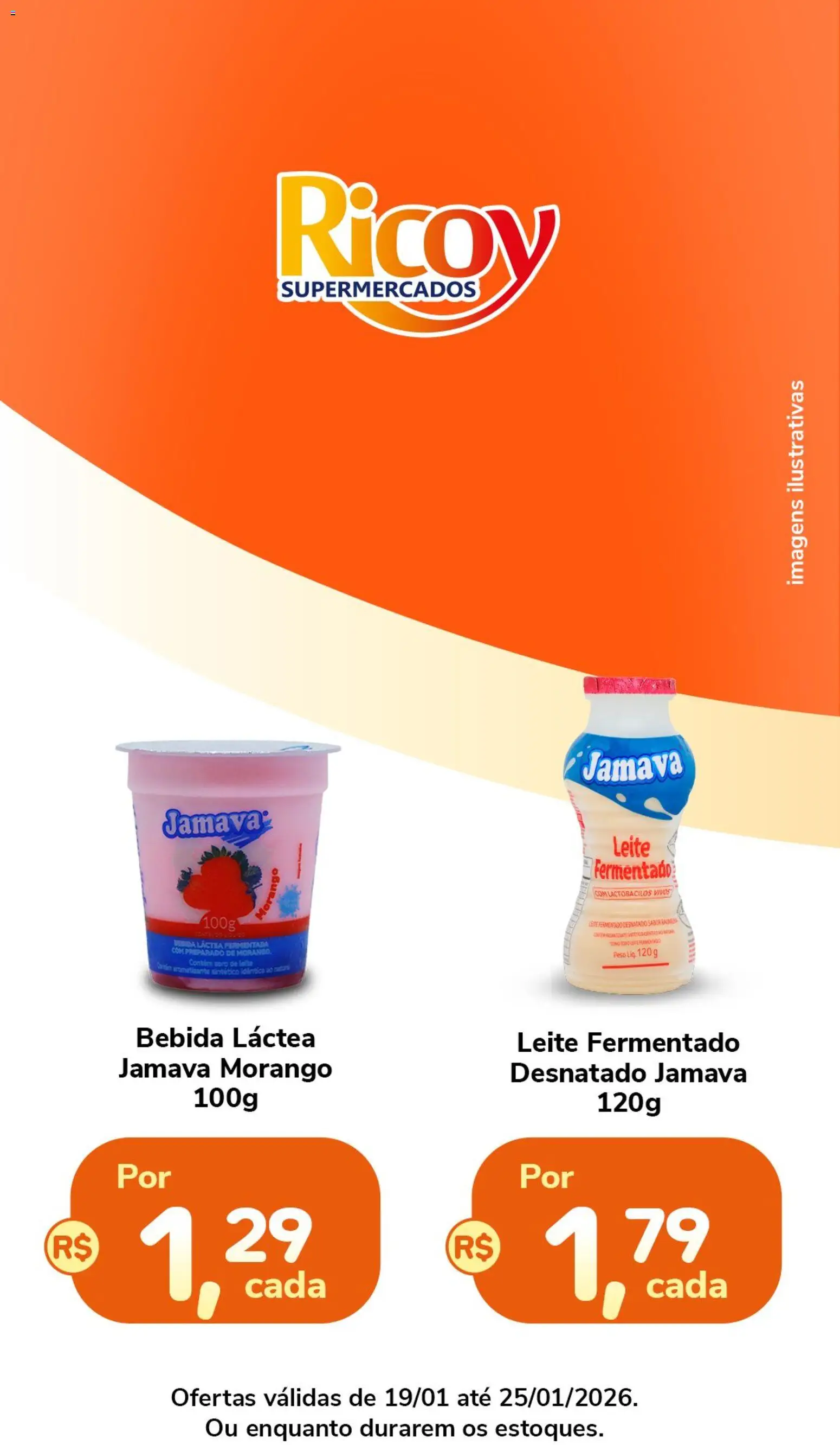 Ricoy Folheto - válido de 19.01.2026 | Página: 2 | Produtos: Leite, Bebida, Leite fermentado