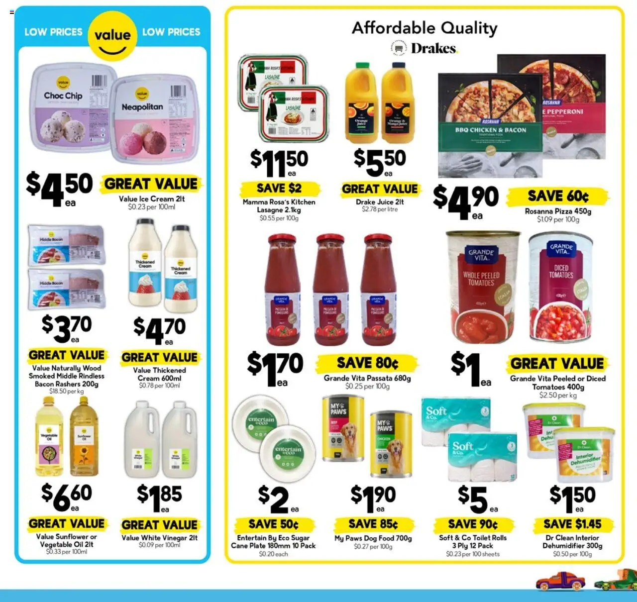 Drakes catalogue - valid from 15.10.2025 | Page: 15 | Products: Pizza, Juice, Cream, Wood