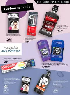 Vista previa de Soriana - Descubre tu belleza Glowing Híper Nacional, nuevo folleto de la tienda, válido en México a partir del 30.10.2025 | Página: 16 | Productos: Enjuague bucal, Limpiador, Limpiador facial, Barra