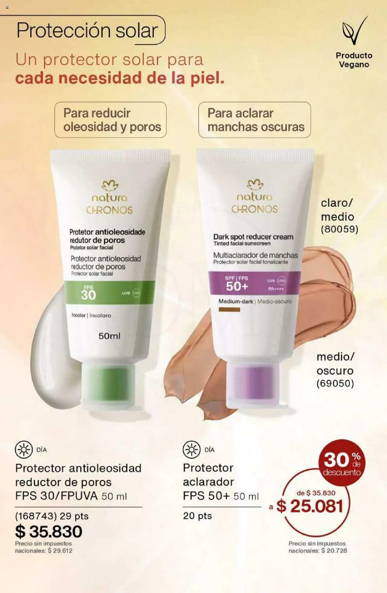 Catálogo Natura Ciclo 8 │ válido desde el 03.06.2025 | Página: 139 | Productos: Protector solar, Uva