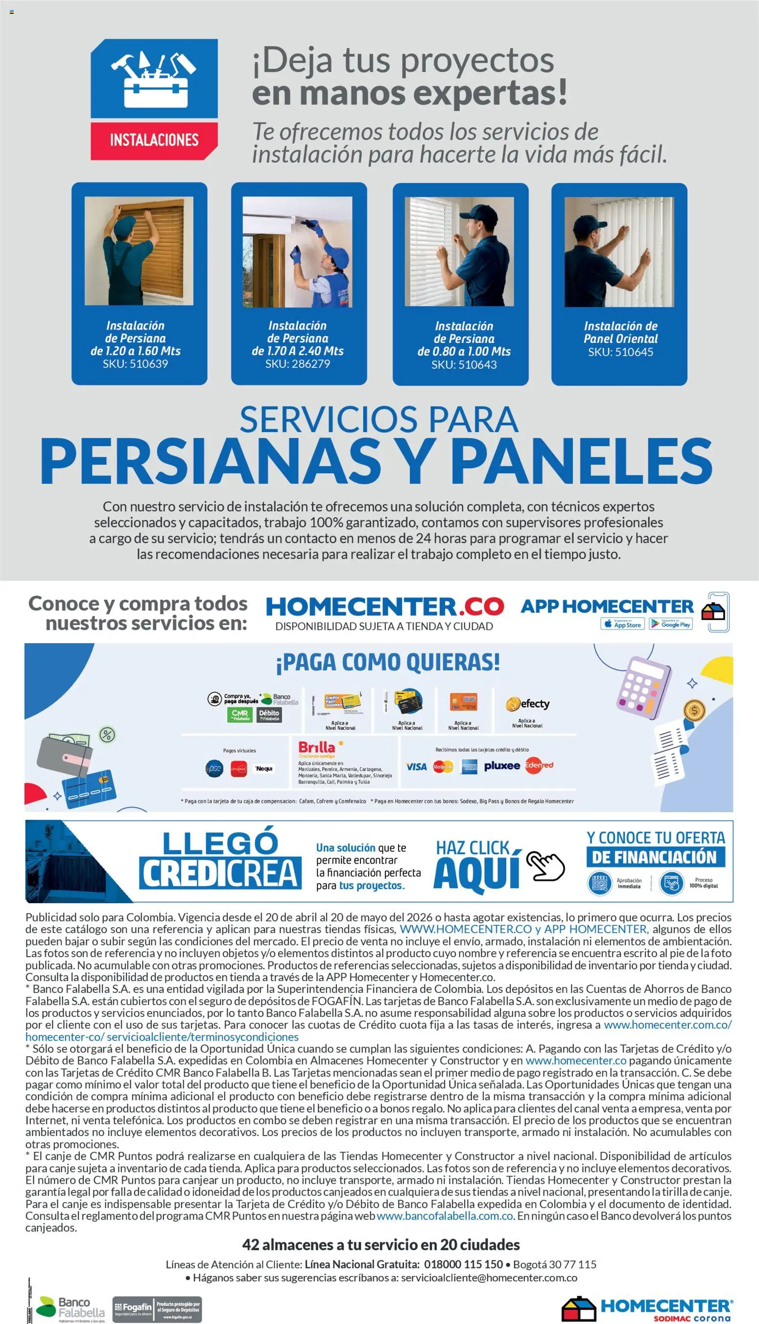 Homecenter revista - valida desde el 20.04.2026 | Página: 14