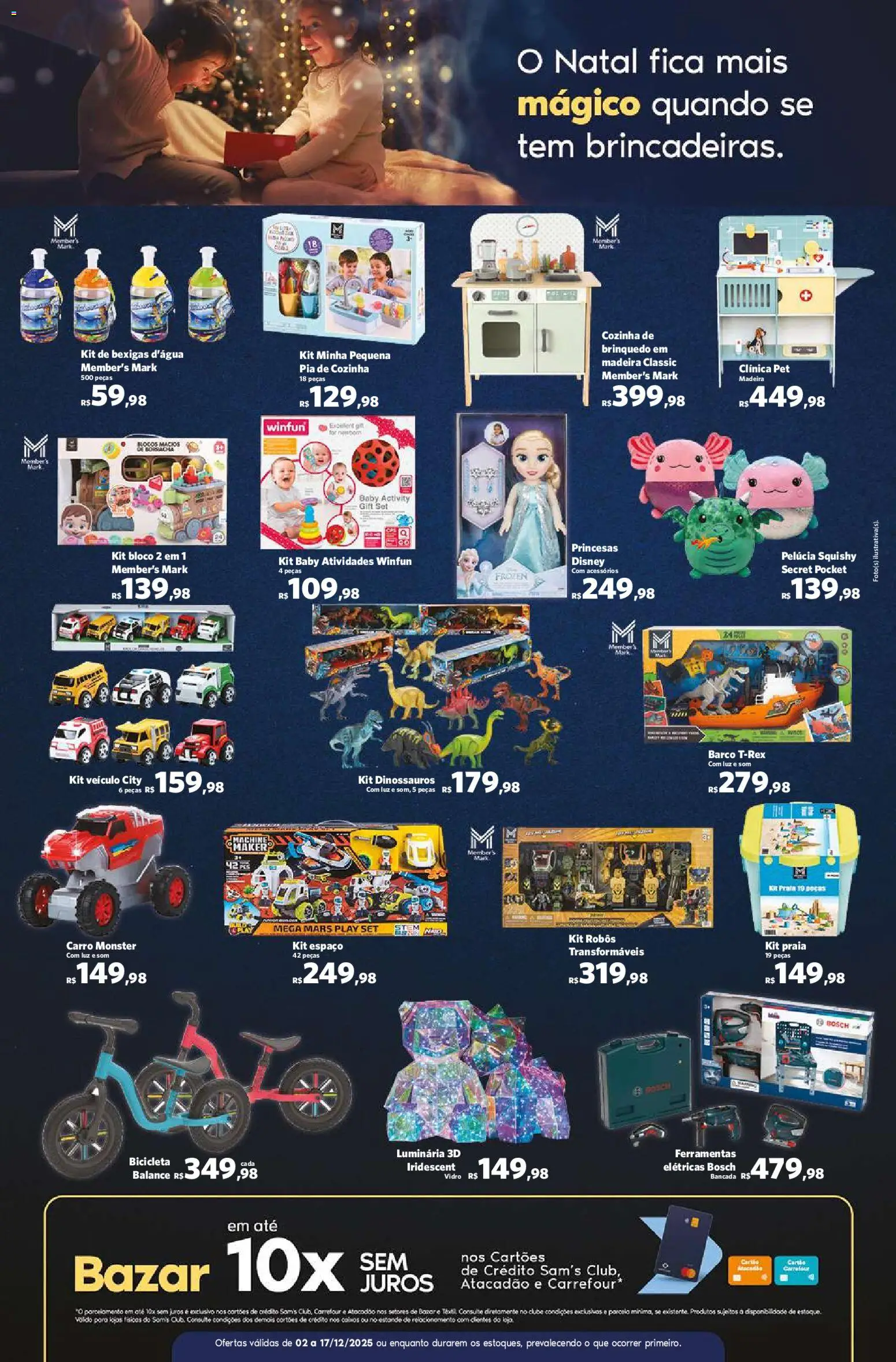 Sam's Club Folheto - válido de 02.12.2025 | Página: 14 | Produtos: Bancada, Luminária, Pia, Monster