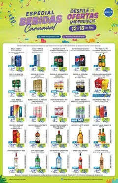 Encarte Bebidas Prezunic - Pré-Visualização do folheto da loja Prezunic, válido de 12.02.2026