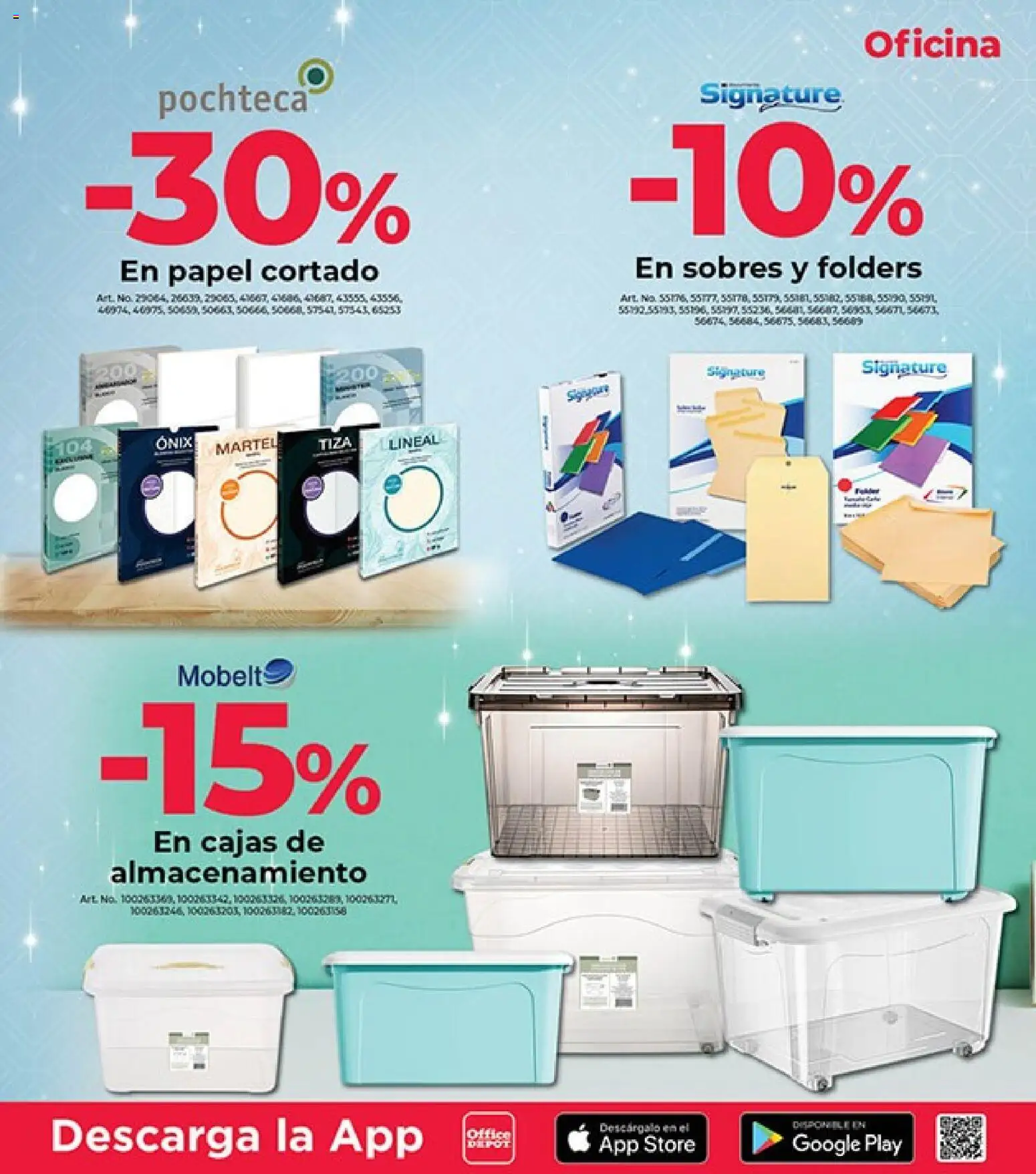 Nuevas ofertas de Office Depot válidas en toda la República Mexicana desde el 01.12.2025. ¡Encuentra las mejores ofertas en Office Depot catálogo! | Página: 16