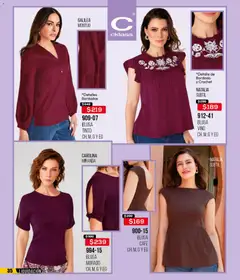 Vista previa de Cklass catálogo Liquidación total calzado, nuevo folleto de la tienda, válido en México a partir del 18.03.2026 | Página: 281 | Productos: Blusa, Café, Vino