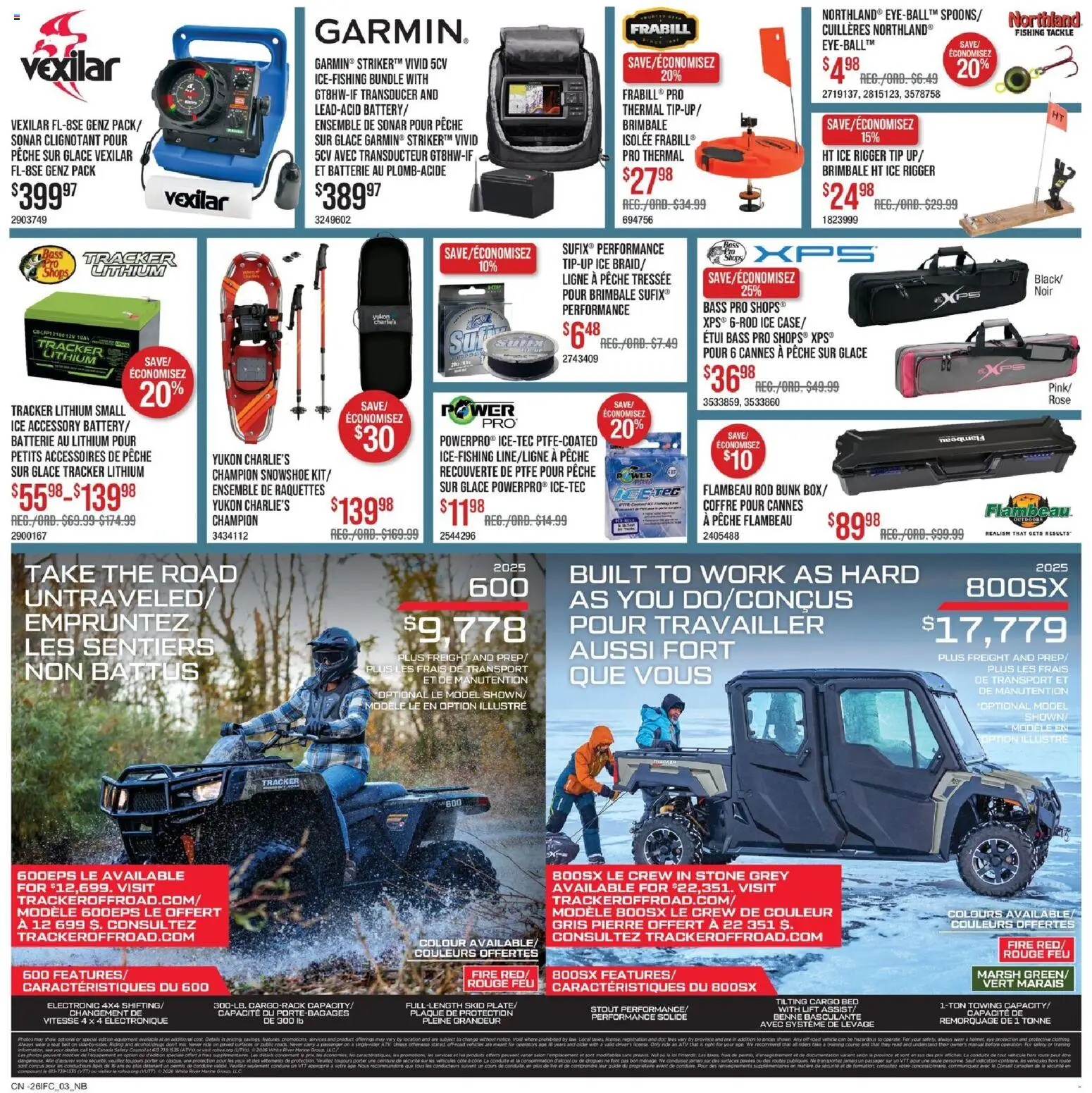 Cabelas flyer valid from 08.01.2026 | Page: 3 | Products: Belt, Tv, Bed