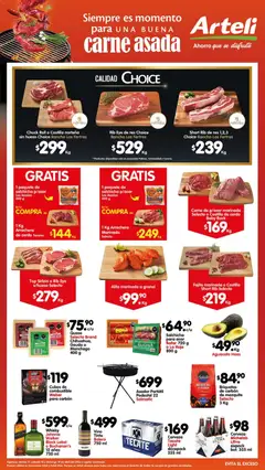 Vista previa de Arteli folleto Carnes & Cortes, nuevo folleto de la tienda, válido en México a partir del 17.04.2026