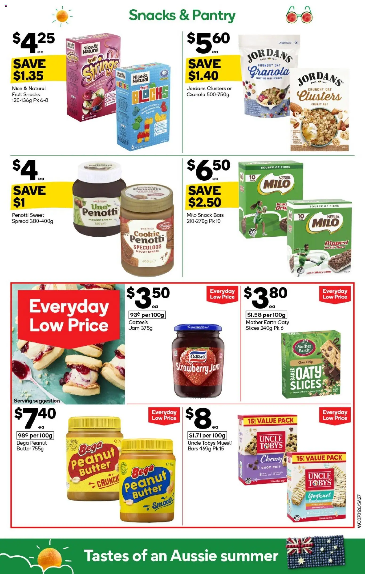 Woolworths catalogue - valid from 07.01.2026 | Page: 27 | Products: Butter, Yoghurt, Granola