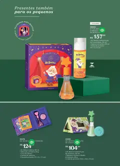 O Boticário - Ciclo 04/2026 - Pré-Visualização do folheto da loja O Boticário, válido de 02.03.2026 | Página: 168 | Produtos: Espuma de banho, Livro, Caixa, Sabonete