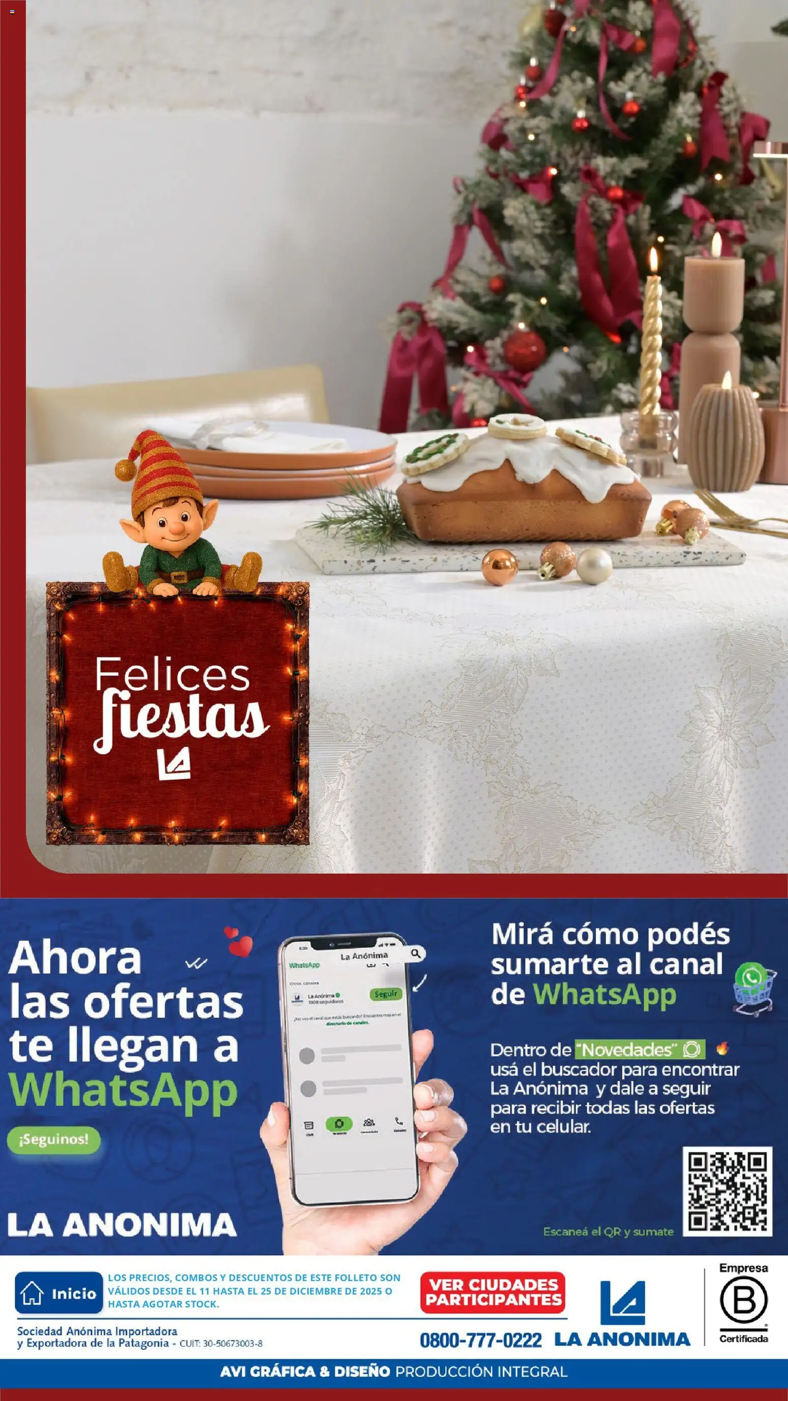 La Anonima Mesa Navideña │ válido desde el 11.12.2025 | Página: 15 | Productos: Té