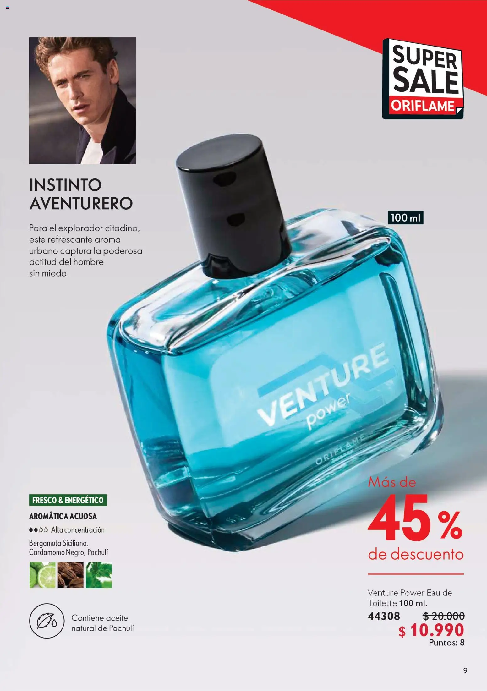 Oriflame catálogo │ válido desde el 25.10.2025 | Página: 9 | Productos: Eau de toilette, Aceite