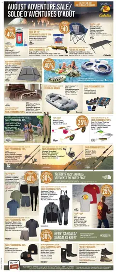 Preview of Cabelas flyer / circulaire from shop Cabelas valid from 31.07.2025