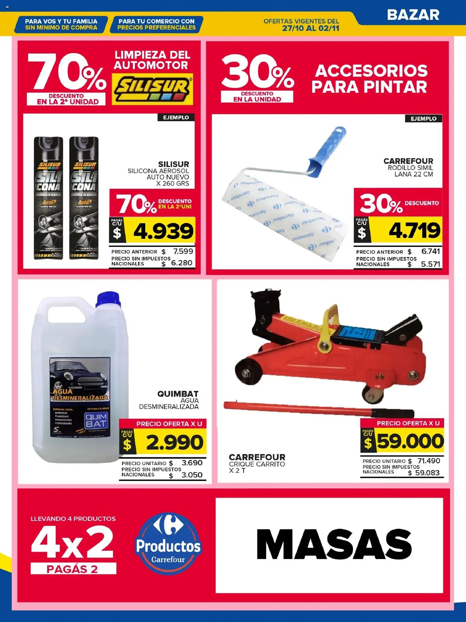 Carrefour Maxi catálogo │ válido desde el 27.10.2025 | Página: 25 | Productos: Fragancia, Rodillo, Agua