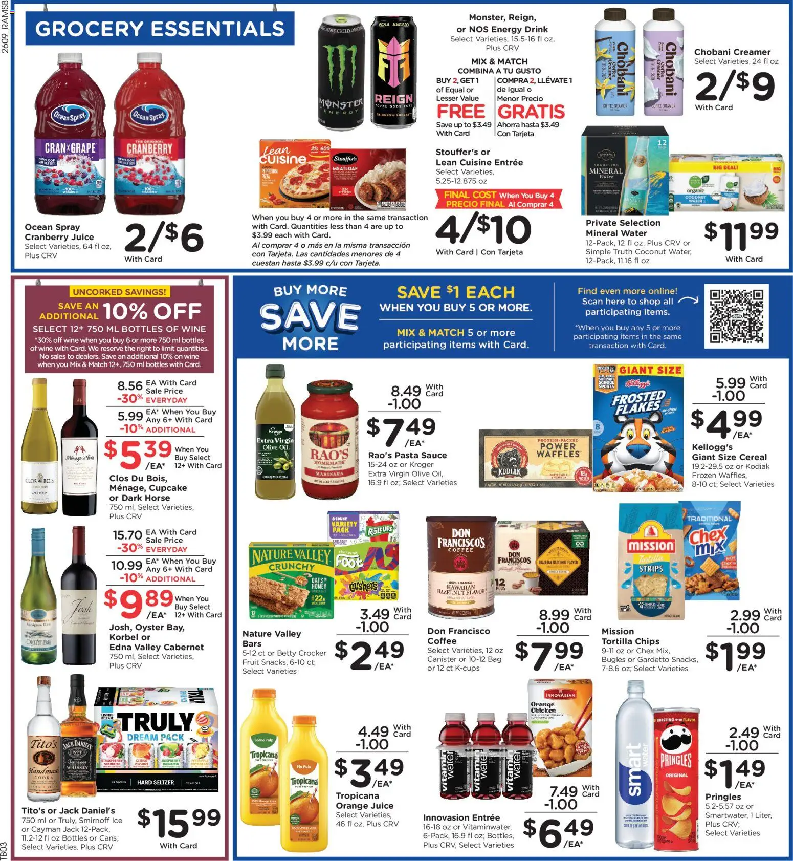 Ralphs Weekly Ad - valid from 01.04.2026 | Page: 6 | Products: Juice, Wine, Chips, Vodka