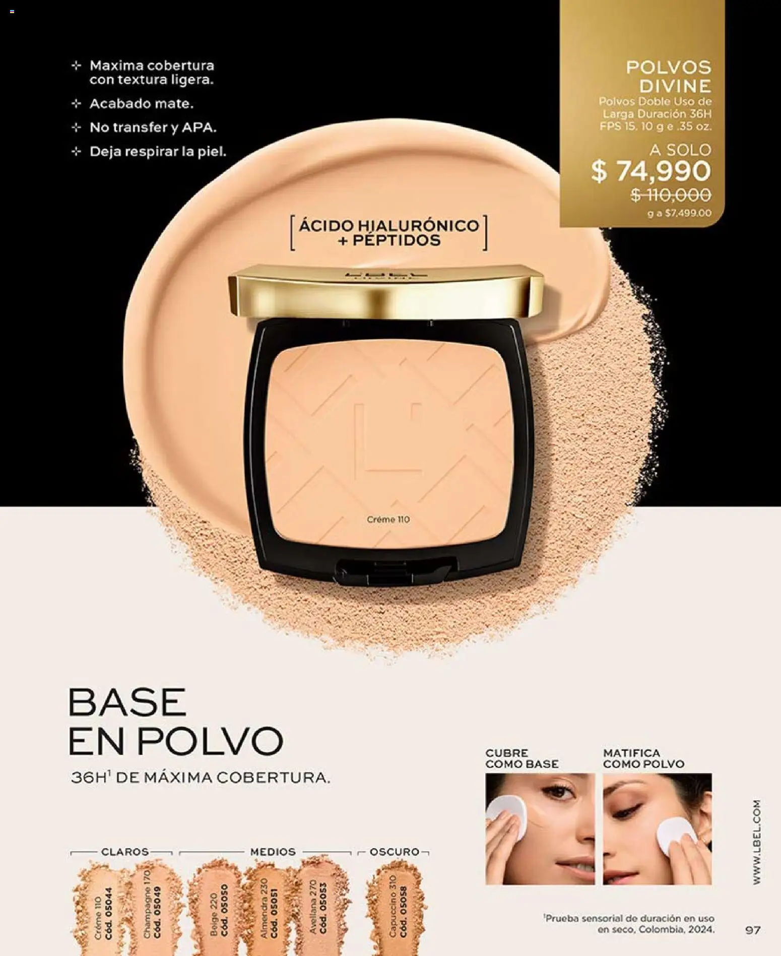 L'Bel revista - valida desde el 03.04.2026 | Página: 97 | Productos: Almendra, Polvo