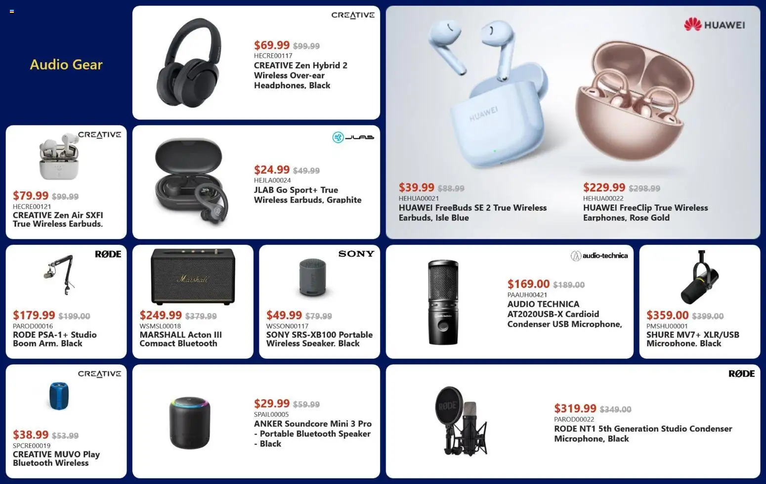 Canada Computers flyer valid from 07.11.2025 | Page: 12 | Products: Audio, Speaker