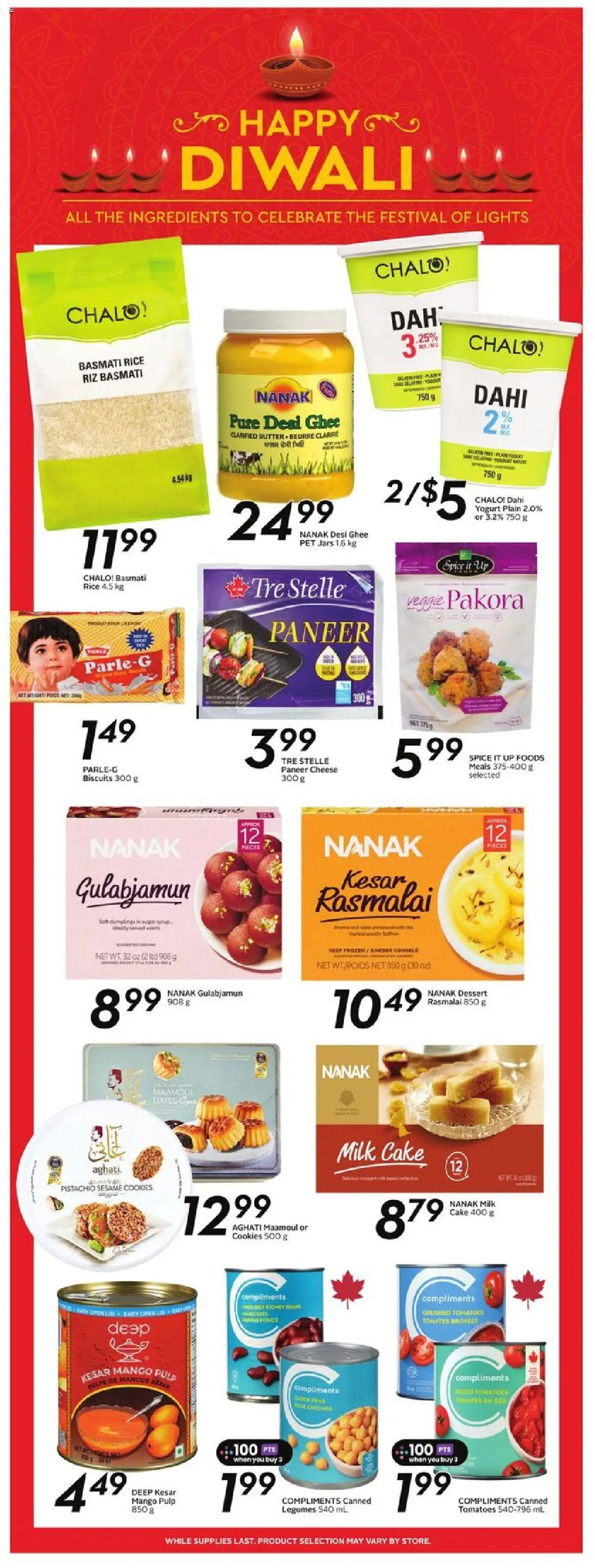 Safeway flyer valid from 18.09.2025 | Page: 18 | Products: Cookies, Milk, Cheese, Tomatoes
